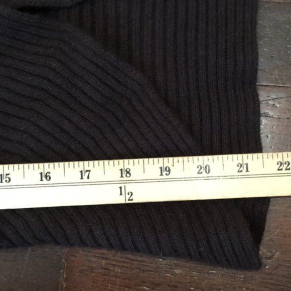 TALBOTS Women’s Cashmere Silk Blend Petites Cardigan Knit Tulip Hem Button Brown - Picture 13 of 13